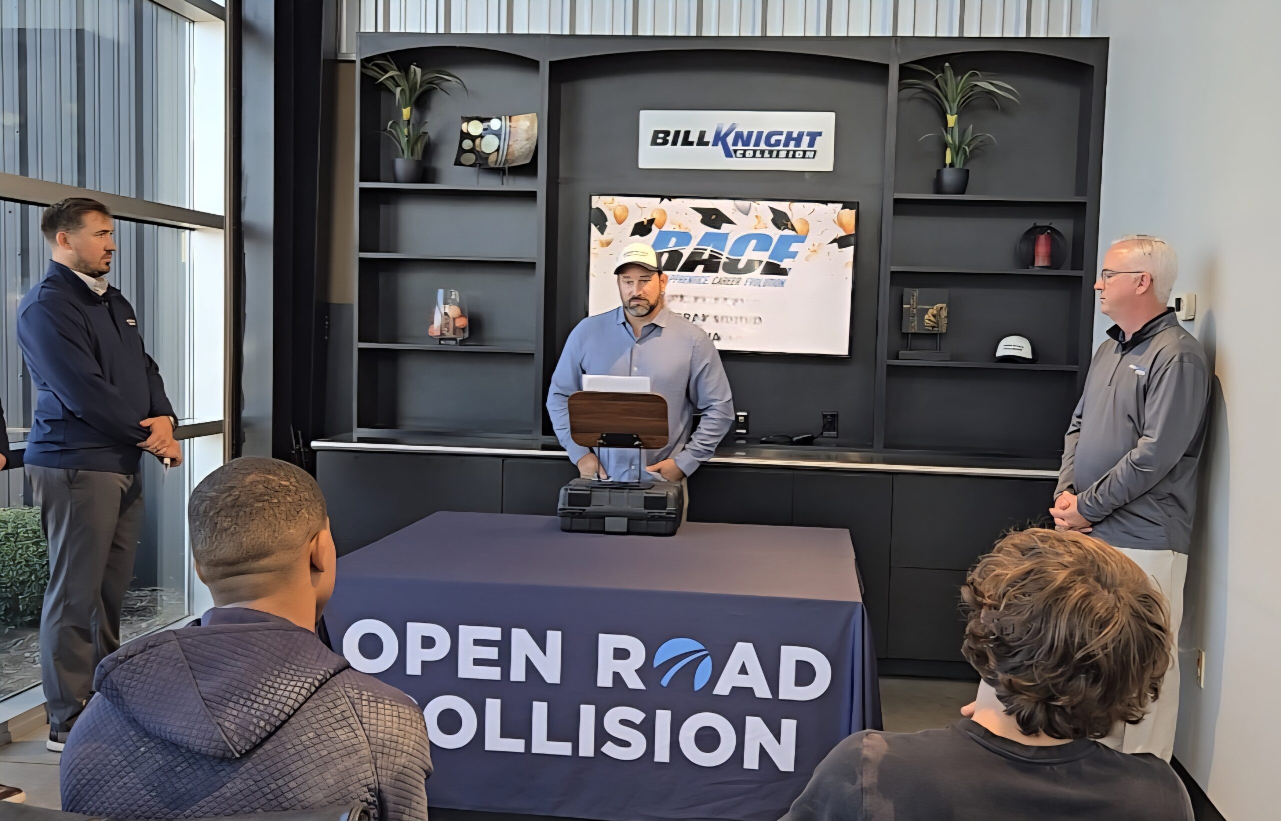 Read more about the article OpenRoad Collision Honors 3 RACE Graduates from Bill Knight Collision