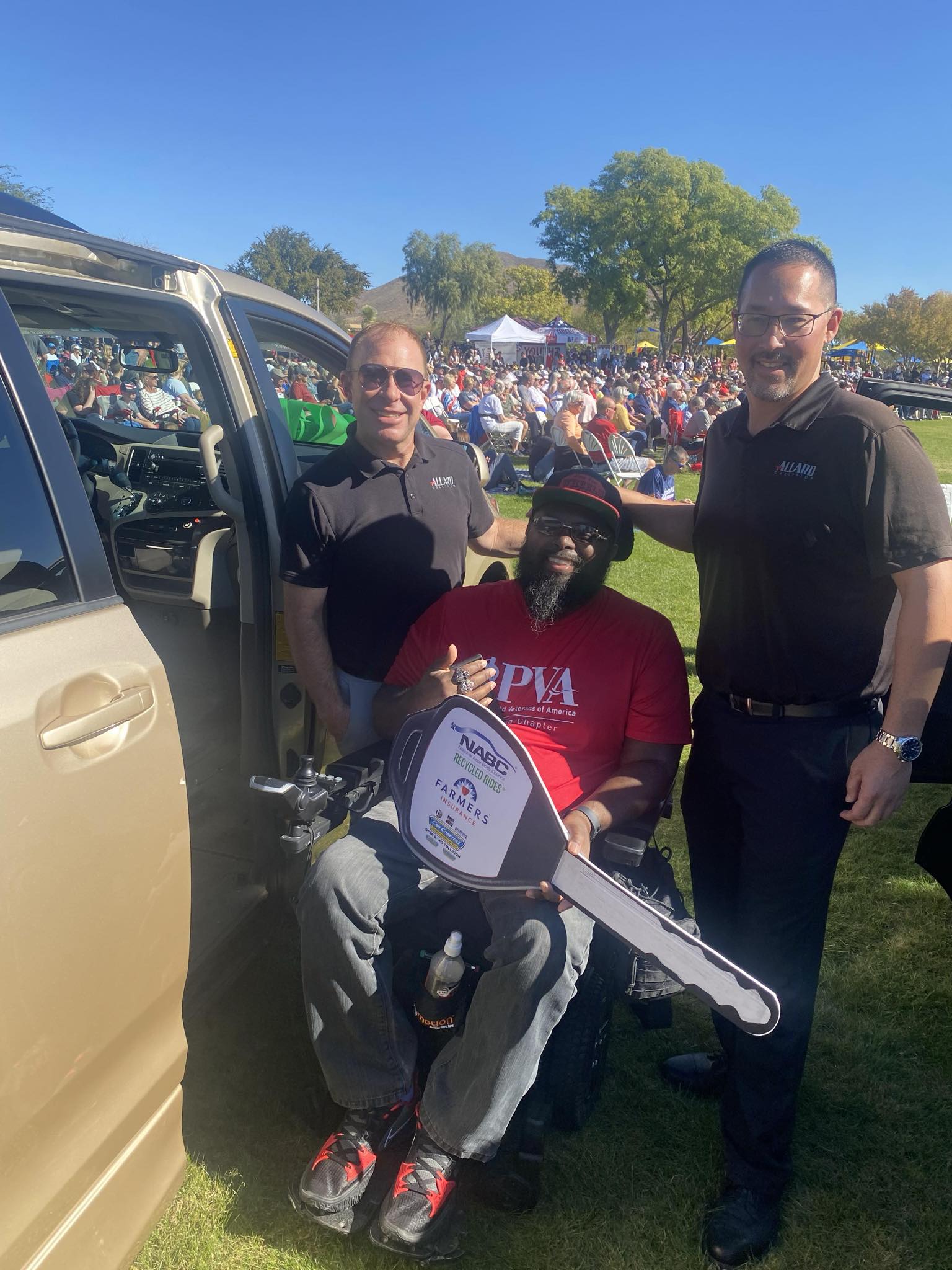 Read more about the article OpenRoad Collision Honors Veterans Day With Recycled Rides Vehicle Donation